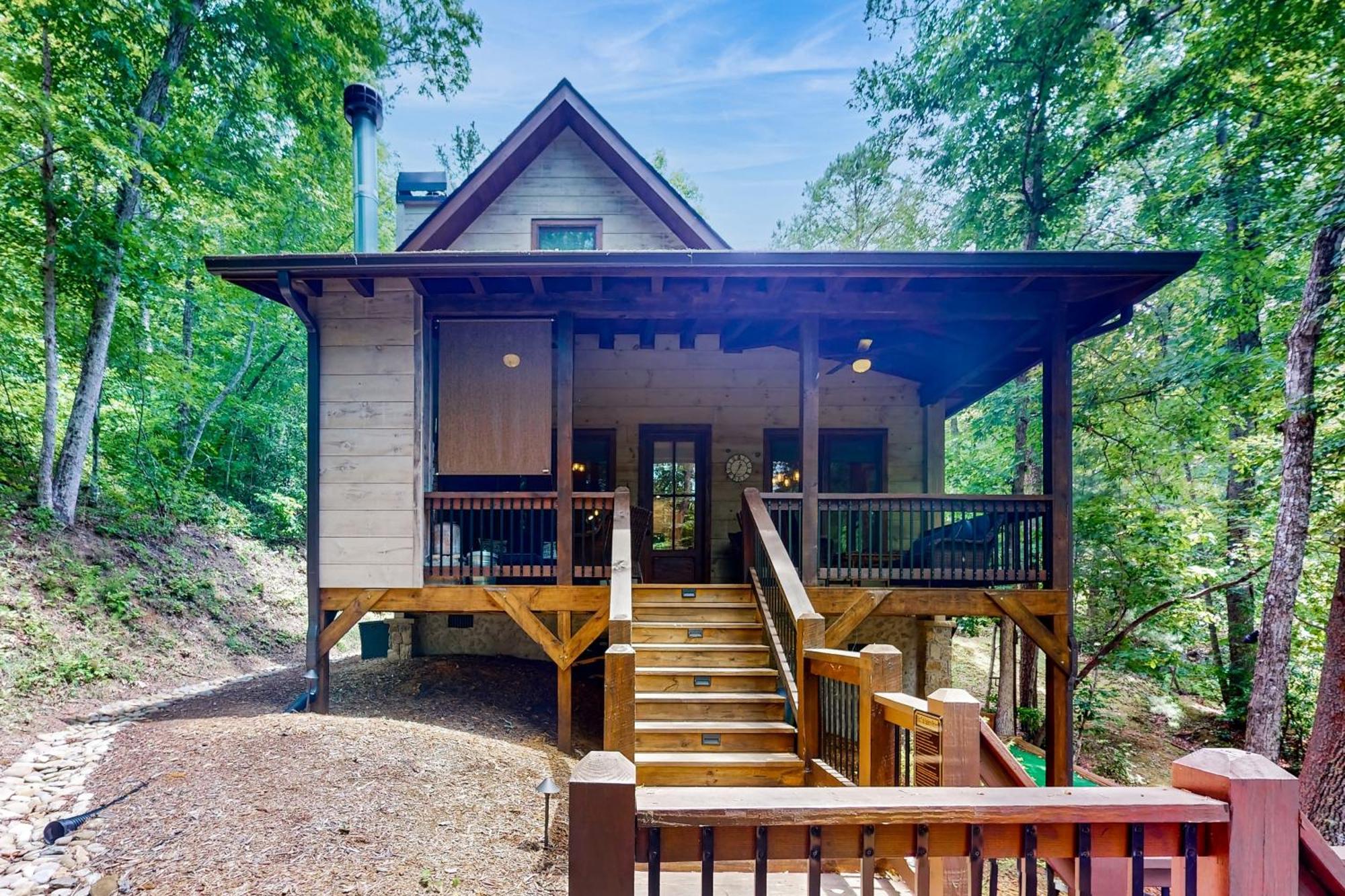 Villa Simply Devine At Water'S Edge Blue Ridge Exterior foto